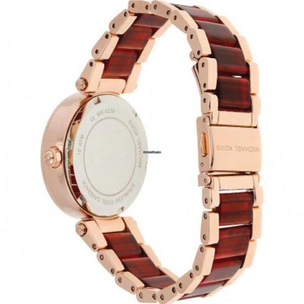 Michael Kors Parker Rose Gold Dial Two Tone Steel Strap Watch for Women - MK6239 Buy Now By Michael Kors