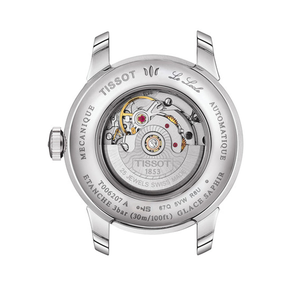 Tissot Le Locle Lady Automatic Diamonds Silver Dial Silver Steel Strap Watch For Women - T006.207.11.036.00 Buy Now By Tissot