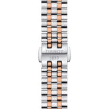 Tissot T Classic Carson Premium 30 White Dial Two Tone Steel Strap Watch for Women - T122.207.22.031.01 Buy Now By Tissot