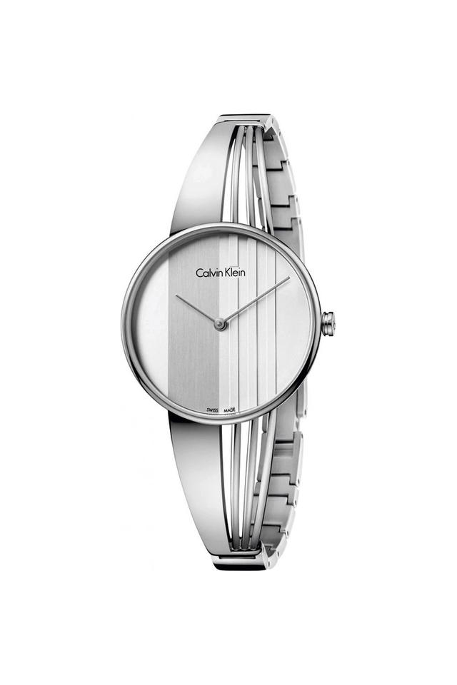 Calvin Klein Drift Silver Dial Silver Steel Strap Watch for Women - K6S2N116 Buy Now By Calvin Klein