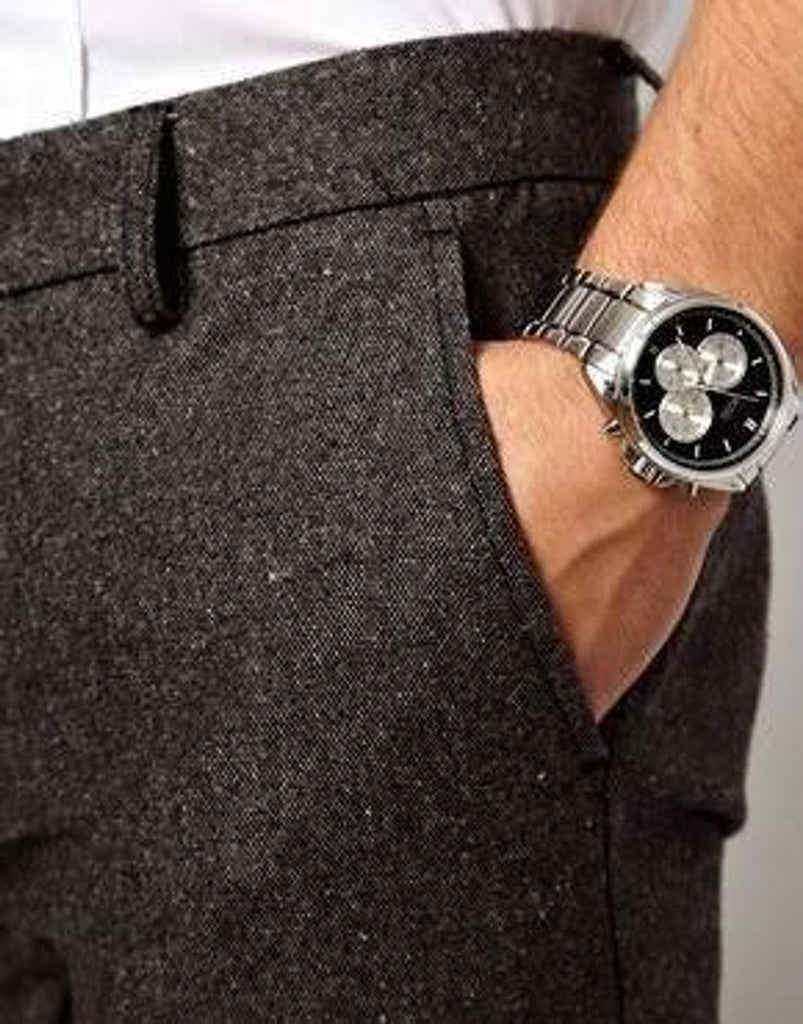 Hugo Boss Driver Black Dial Silver Steel Strap Watch for Men - 1512883 Buy Now By Hugo Boss