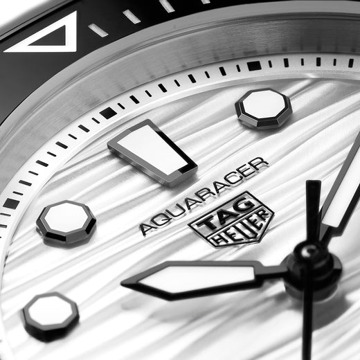 Tag Heuer Aquaracer Professional 300 Automatic White Dial Silver Steel Strap Watch for Men - WBP231C.BA0626 Buy Now By Tag Heuer