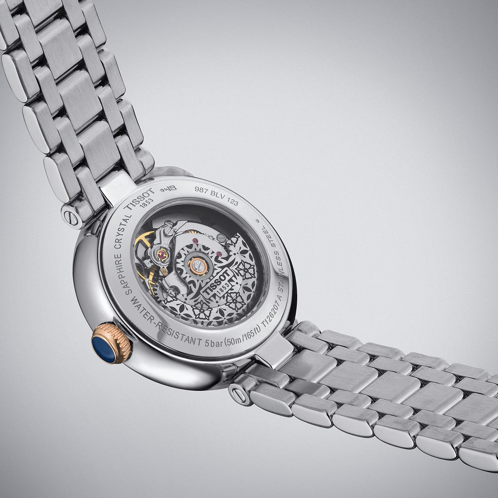 Tissot Bellissima Automatic Silver Dial Two Tone Steel Strap Watch For Women - T126.207.22.013.00 Buy Now By Tissot