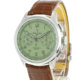 Breitling Premier B09 Chronograph 40 Green Dial Brown Leather Strap Watch for Men - AB0930D31L1P1 Buy Now By Breitling