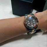 Marc Jacobs Blade Chronograph Grey Dial Two Tone Steel Strap Watch for Women - MBM8583 Buy Now By Marc Jacobs