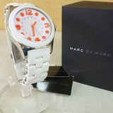Marc Jacobs Pelly White Dial White Silicone Strap Watch for Women - MBM2588 Buy Now By Marc Jacobs