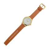 Marc Jacobs Blade White Dial Brown Leather Strap Watch for Women - MBM1218 Buy Now By Marc Jacobs