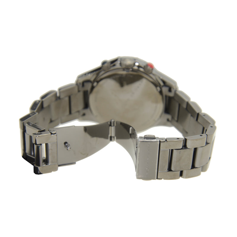 Marc Jacobs Rock Chronograph Silver Dial Silver Steel Strap Watch for Men - MBM5028 Buy Now By Marc Jacobs