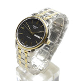Tissot Automatics III Day Date Black Dial Two Tone Steel Strap Watch For Men - T065.430.22.051.00 Buy Now By Tissot