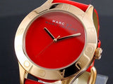 Marc Jacobs Blade Red Dial Red Leather Strap Watch for Women - MBM1204 Buy Now By Marc Jacobs