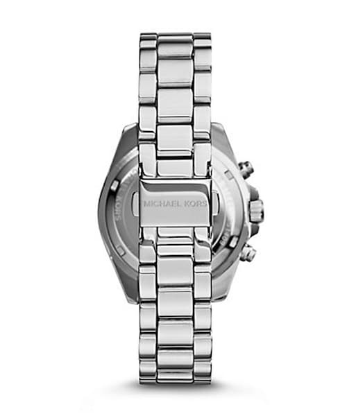 Michael Kors Bradshaw Chronograph Blue Dial Silver Steel Strap Watch For Women - MK6098 Buy Now By Michael Kors