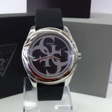 Guess G-Twist Quartz Black Dial Black Silicone Strap Watch For Men - W0911L8 Buy Now By Guess