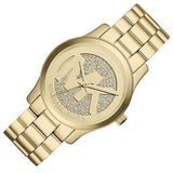 Michael Kors Runway Quartz Gold Dial Gold Steel Strap Watch For Women - MK5852 Buy Now By Michael Kors