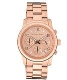 Michael Kors Runway Rose Gold Dial Rose Gold Steel Strap Watch for Women - MK5128 Buy Now By Michael Kors