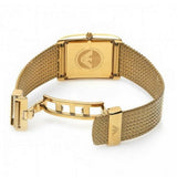Emporio Armani Super Slim Quartz White DIal Gold Mesh Bracelet Watch For Women - AR2017 Buy Now By Emporio Armani