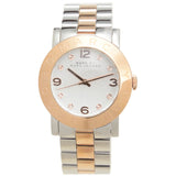 Marc Jacobs Amy Silver Dial Two Tone Steel Strap Watch for Women - MBM3194 Buy Now By Marc Jacobs