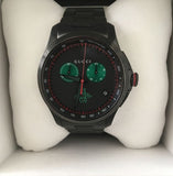 Gucci G Timeless Quartz Black Dial Black Steel Strap Watch for Men - YA126270 Buy Now By Gucci