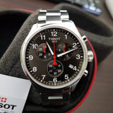Tissot Chrono XL Quartz Asian Games Edition Black Dial Silver Steel Strap Watch For Men - T116.617.11.057.02 Buy Now By Tissot