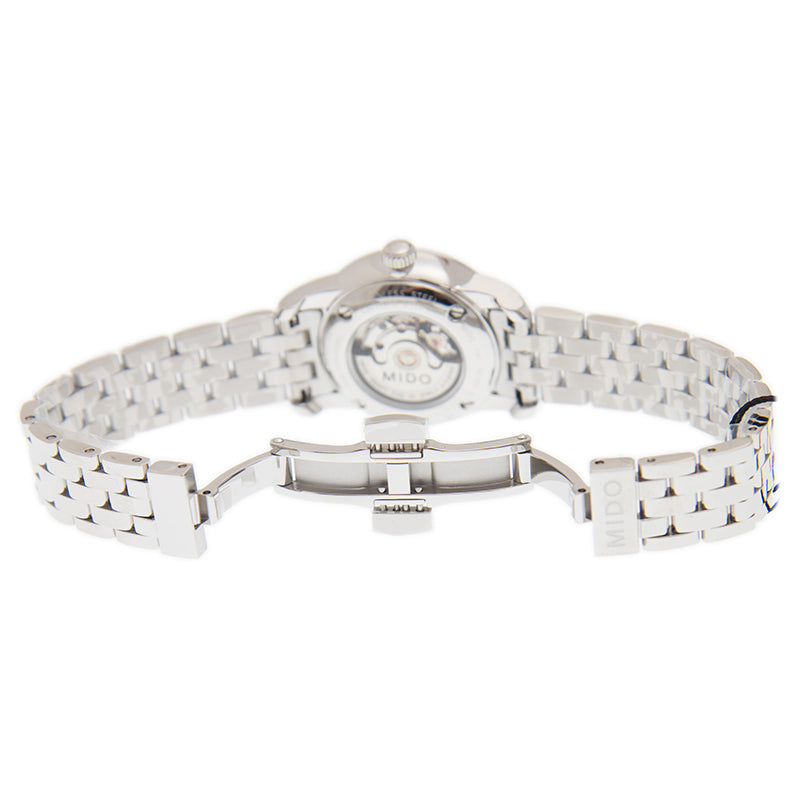 Mido Baroncelli III Automatic Silver Dial Silver Steel Strap Watch For Women - M7600.4.21.1 Buy Now By Mido