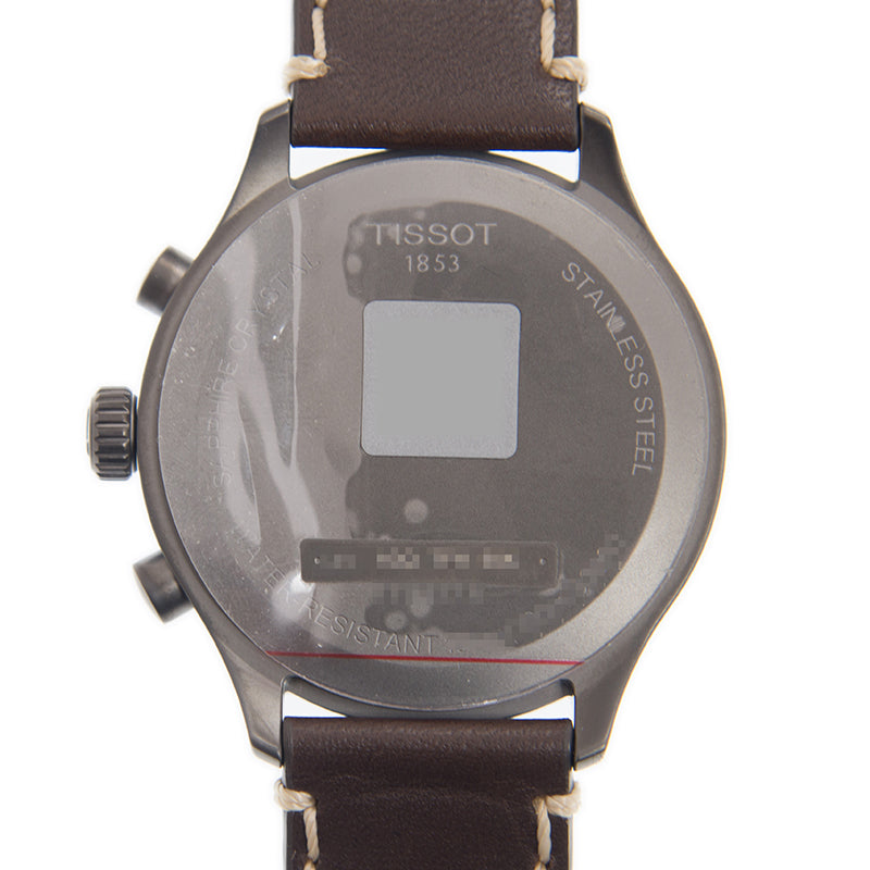 Tissot Chrono XL Blue Dial Brown Leather Strap Watch For Men - T116.617.36.047.00 Buy Now By Tissot