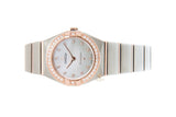 Omega Constellation Quartz Diamonds Mother of Pearl Dial Two Tone Steel Strap Watch for Women - 131.25.25.60.55.001 Buy Now By Omega