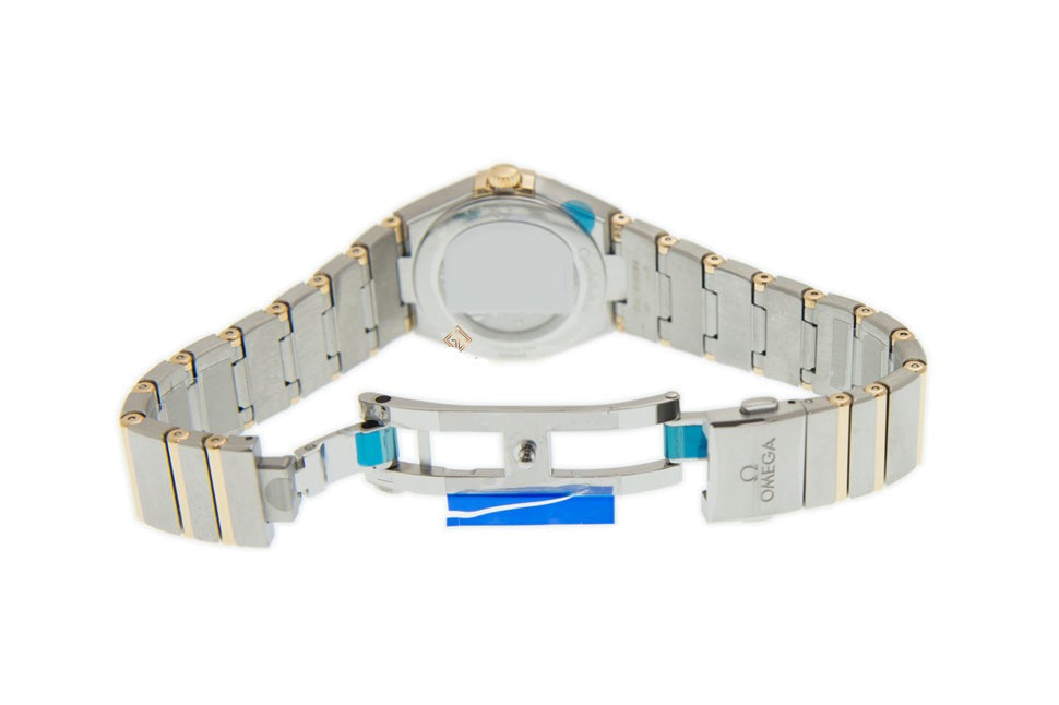 Omega Constellation Manhattan Yellow Dial Two Tone Steel Strap Watch for Women - 131.20.28.60.08.001 Buy Now By Omega