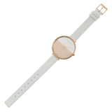 Calvin Klein Rise White Dial White Leather Strap Watch for Women - K7A236LH Buy Now By Calvin Klein