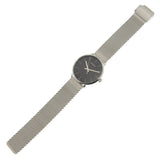 Calvin Klein High Noon Black Dial Silver Mesh Bracelet Watch for Men - K8M21121 Buy Now By Calvin Klein