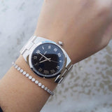 Michael Kors Channing Midnight Blue Dial Silver Steel Strap Watch for Women - MK6113 Buy Now By Michael Kors