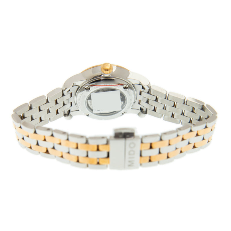 Mido Baroncelli III Automatic White Dial Two Tone Steel Strap Watch For Women - M7600.9.N6.1 Buy Now By Mido