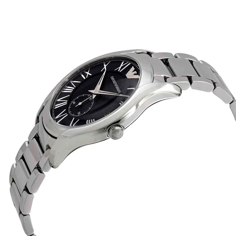 Emporio Armani Valente Quartz Black Dial Silver Steel Strap Watch For Men - AR11086 Buy Now By Emporio Armani
