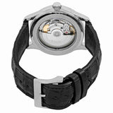 Gucci G Timeless Automatic Silver Dial Black Leather Strap Unisex Watch - YA126468 Buy Now By Gucci