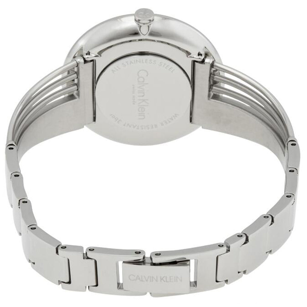 Calvin Klein Drift Silver Dial Silver Steel Strap Watch for Women - K6S2N116 Buy Now By Calvin Klein