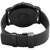 Emporio Armani Luigi Quartz Blue Dial Grey Mesh Bracelet Watch For Men - AR11053 Buy Now By Emporio Armani