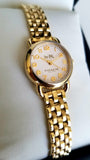 Coach Delancey White Dial Gold Steel Strap Watch for Women - 14502241 Buy Now By Coach