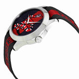 Gucci Le Marche Des Merveilles Blue Red Dial Blue Red Nylon Strap Unisex Watch - YA126493 Buy Now By Gucci