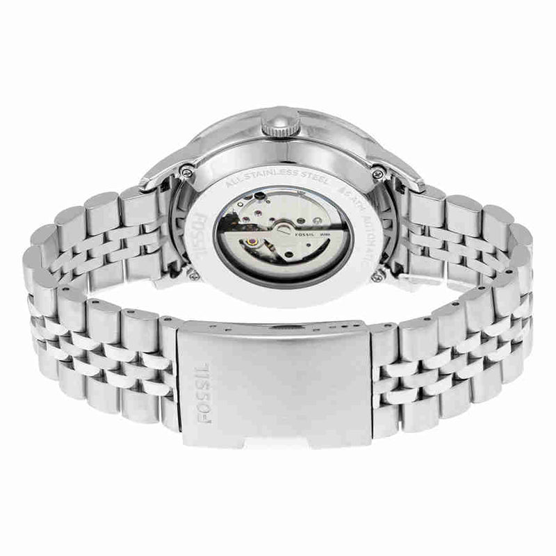 Fossil Townsman Black Dial Silver Steel Strap Watch for Men - ME3107 Buy Now By Fossil