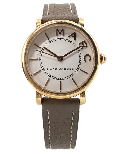Marc Jacobs Roxy White Dial Light Brown Leather Strap Watch for Women - MJ1538 Buy Now By Marc Jacobs