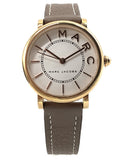 Marc Jacobs Roxy White Dial Light Brown Leather Strap Watch for Women - MJ1538 Buy Now By Marc Jacobs