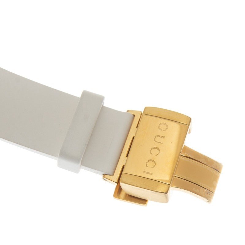 Gucci Dive Quartz White Dial White Rubber Strap Unisex Watch - YA136322 Buy Now By Gucci