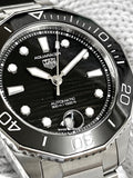 Tag Heuer Aquaracer Professional 300 Automatic Black Dial Silver Steel Strap Watch for Women - WBP231D.BA0626 Buy Now By Tag Heuer