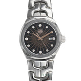 Tag Heuer Link Quartz Black Dial Silver Steel Strap Watch for Women - WBC131F.BA0649 Buy Now By Tag Heuer