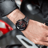 Maserati Traguardo Chronograph Black Dial Black Leather Strap Watch for Men - R8871612023 Buy Now By Maserati