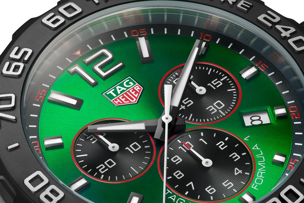 Tag Heuer Formula 1 Green Dial Watch for Men - CAZ101AP.FT8056 Buy Now By Tag Heuer