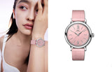 IWC Portofino Automatic Pink Dial Pink Leather Strap Watch for Women - IW357417 Buy Now By IWC