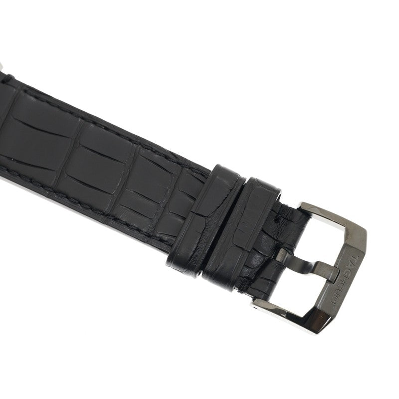 Tag Heuer Autavia Chronometer Flyback Chronograph Black Dial Black Leather Strap Watch for Men - CBE511C.FC8280 Buy Now By Tag Heuer