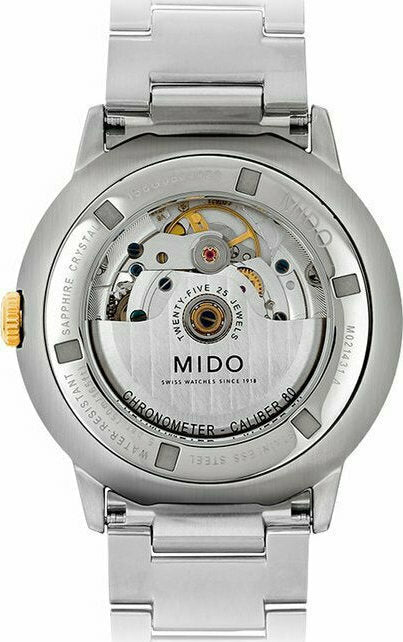 Mido Commander II Automatic Chronometer Silver Dial Two Tone Steel Strap Watch For Men - M021.431.22.071.00 Buy Now By Mido