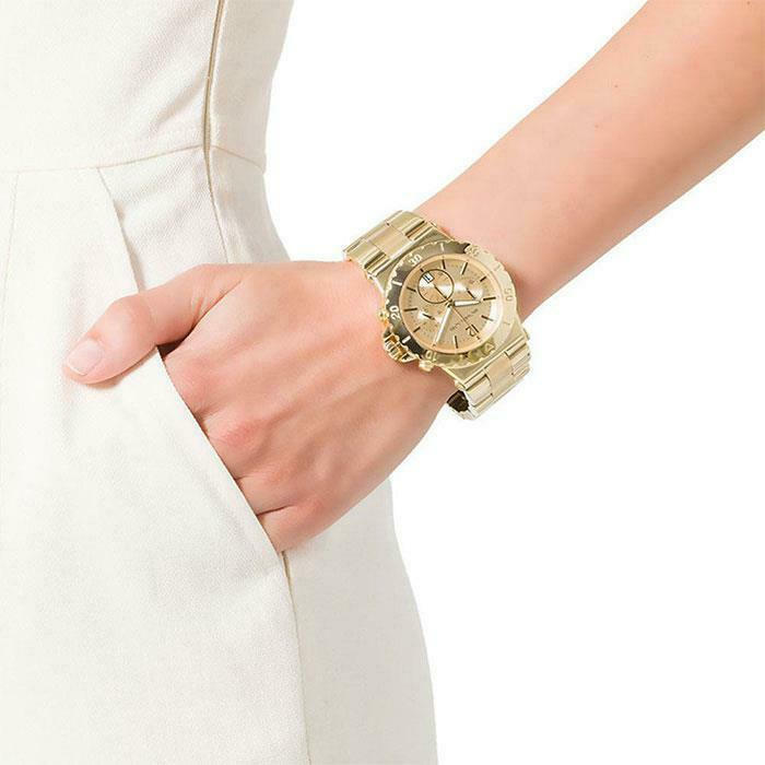 Michael Kors Dylan Gold Dial Gold Steel Strap Watch for Women - MK5313 Buy Now By Michael Kors