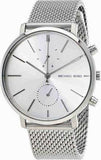 Michael Kors Jaryn Silver Dial Silver Mesh Bracelet Watch for Men - MK8541 Buy Now By Michael Kors