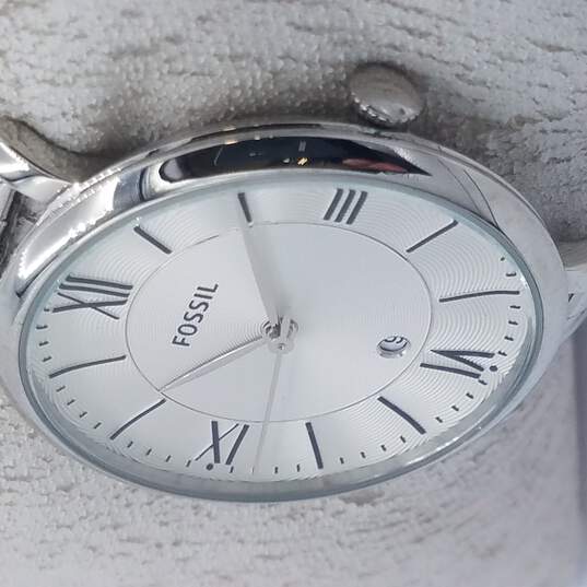 Fossil Jacqueline White Dial Silver Steel Strap Watch for Women - ES3698 Buy Now By Fossil